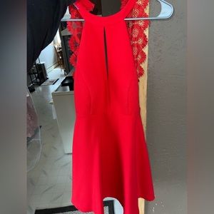 Red Party Dress. Size Medium.